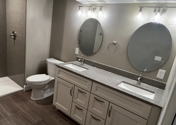 bathroom basement