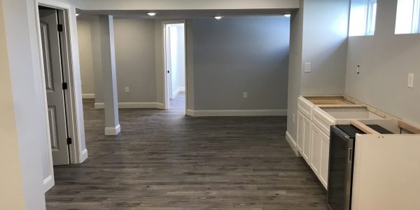 Finished Basement in Troy